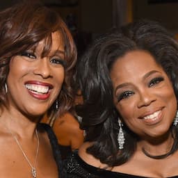 Gayle King Calls Out Oprah's Golden Globes Seat Next to Bradley Cooper